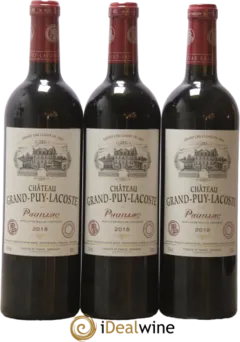 image du vin Château Grand Puy Lacoste 5ème Grand Cru Classé