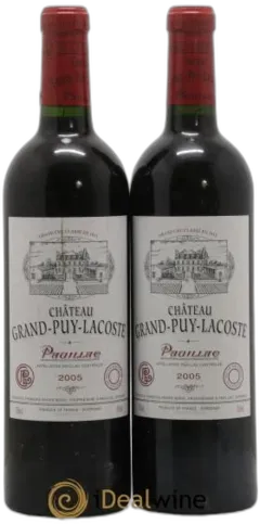 image du vin Château Grand Puy Lacoste 5ème Grand Cru Classé