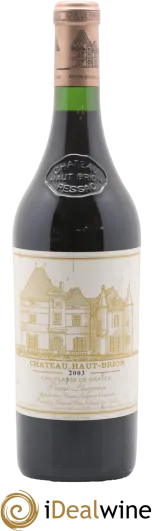 photo du vin Château Haut Brion 1er Grand Cru Classé