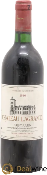 photo du vin Château Lagrange 3ème Grand Cru Classé