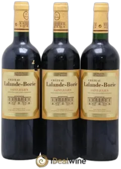 photo du vin Château Lalande Borie