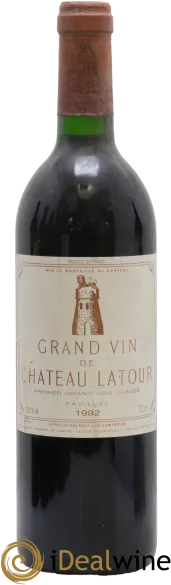 photo du vin Château Latour 1er Grand Cru Classé