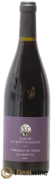 illustration du vin Terrasses du Larzac les Gravettes le Clos de la Barthassade