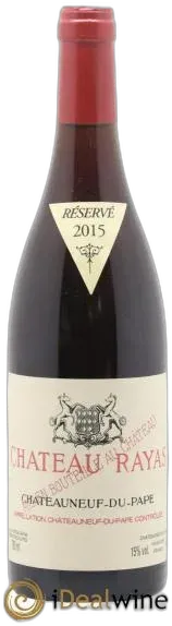 photo du vin Châteauneuf-du-Pape Château Rayas Emmanuel Reynaud