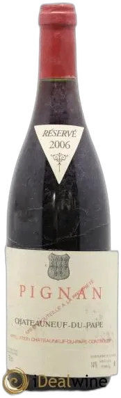 photo du vin Châteauneuf-du-Pape Pignan Emmanuel Reynaud