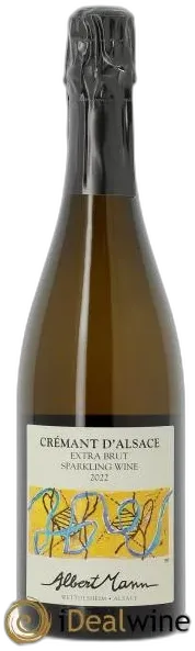 illustration du vin Albert Mann Crémant d’Alsace Extra-Brut 2020