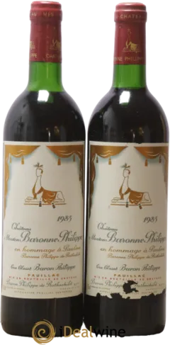 image du vin Château D&Apos; Armailhac Mouton Baron Philippe 5ème Grand Cru Classé
