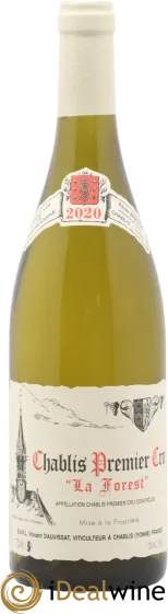 photo du vin Chablis 1er Cru la Forest Vincent Dauvissat