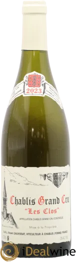 photo du vin Chablis Grand Cru les Clos Vincent Dauvissat