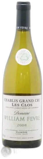 vue du vin Chablis Grand Cru les Clos William Fèvre