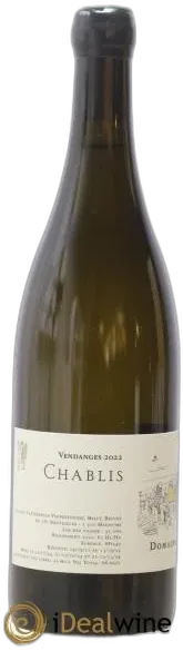 vue du vin Chablis Jean Dauvissat