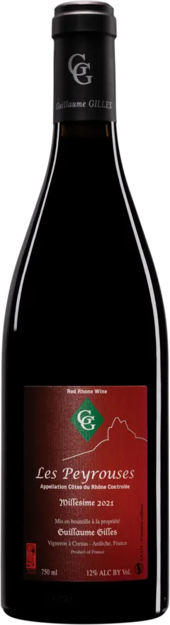image du vin Domaine Guillaume Gilles Côtes du Rhône "les Peyrousses" Rouge 2021