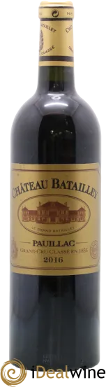 image du vin Château Batailley 5ème Grand Cru Classé