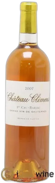 image du vin Château Climens 1er Grand Cru Classé
