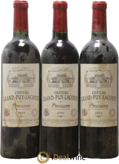 image du vin Château Grand Puy Lacoste 5ème Grand Cru Classé