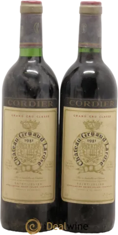 capture du vin Château Gruaud Larose 2ème Grand Cru Classé