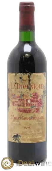 capture du vin Château la Dominique Grand Cru Classé