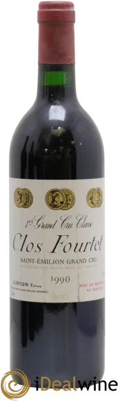 capture du vin Clos Fourtet 1er Grand Cru Classé B