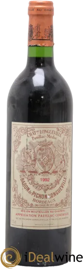 illustration du vin Pichon Longueville Baron 2ème Grand Cru Classé