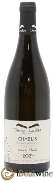 illustration du vin Chablis Chante-Merle Clément Lavallée