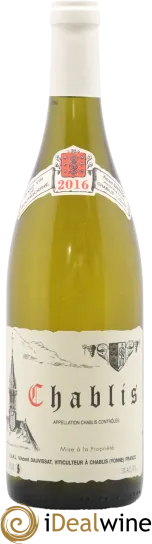 illustration du vin Chablis Vincent Dauvissat