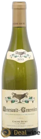 photo du vin Meursault 1er Cru Genevrières Coche Dury