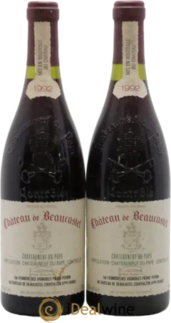 photo du vin Châteauneuf-du-Pape Château de Beaucastel Famille Perrin