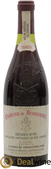 photo du vin Châteauneuf-du-Pape Château de Beaucastel Famille Perrin