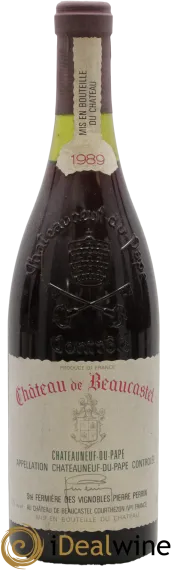 photo du vin Châteauneuf-du-Pape Château de Beaucastel Famille Perrin
