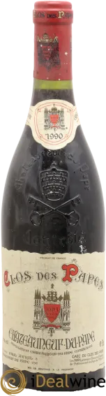 image du vin Châteauneuf-du-Pape Clos des Papes Paul Avril