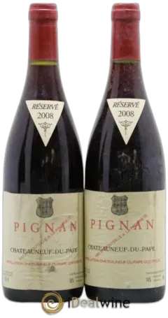 photo du vin Châteauneuf-du-Pape Pignan Emmanuel Reynaud