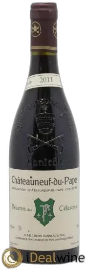 photo du vin Châteauneuf-du-Pape Réserve des Célestins Henri Bonneau & Fils