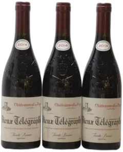 illustration du vin Châteauneuf-du-Pape Vieux Télégraphe Vignobles Brunier