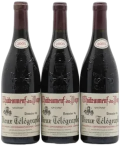 illustration du vin Châteauneuf-du-Pape Vieux Télégraphe Vignobles Brunier