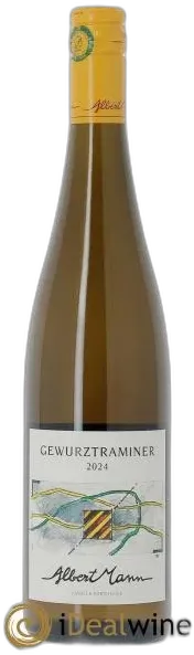 image du vin Alsace Gewurztraminer Sec Albert Mann