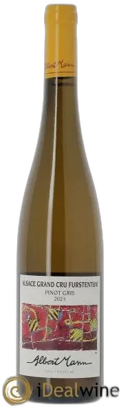 image du vin Alsace Pinot Gris Grand Cru Furstentum Albert Mann