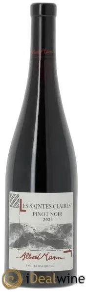 aperçu du vin Alsace Aoc Pinot Noir Clos de la Faille Albert Mann 2022