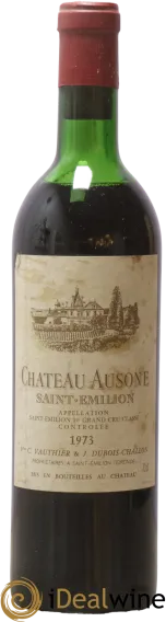 image du vin Château Ausone 1er Grand Cru Classé A