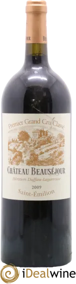 photos du vin Château Beauséjour 1er Grand Cru Classé B