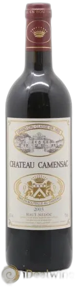 photo du vin Château Camensac 5ème Grand Cru Classé