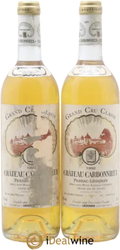 capture du vin Château Carbonnieux Cru Classé de Graves