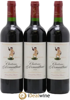 image du vin Château D&Apos; Armailhac Mouton Baron Philippe 5ème Grand Cru Classé