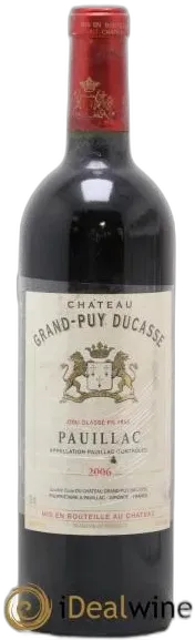 photo du vin Château Grand Puy Ducasse 5ème Grand Cru Classé
