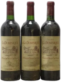 capture du vin Château la Dominique Grand Cru Classé