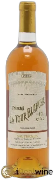 image du vin Château la Tour Blanche 1er Grand Cru Classé