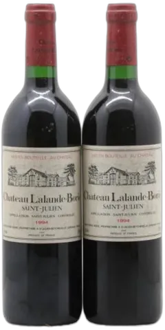 photo du vin Château Lalande Borie