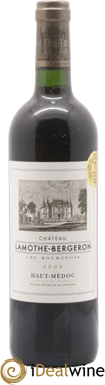 capture du vin Château Lamothe Bergeron Cru Bourgeois