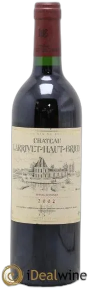 vue du vin Château Larrivet Haut-Brion