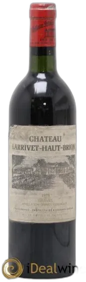 vue du vin Château Larrivet Haut-Brion