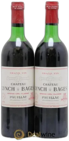 photo du vin Château Lynch Bages